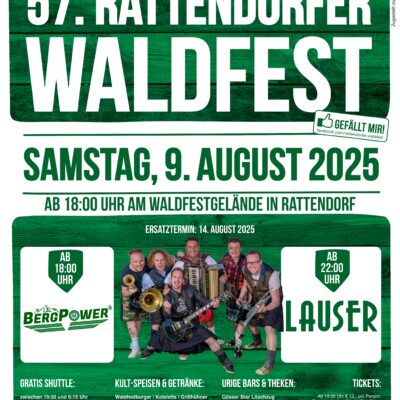 20445_BU RATTENDORF Waldfest 2024 Plakate DE A4 PVM